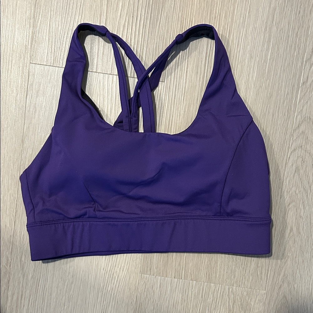 Free with any purchase! Purple MPG Strappy Sports Bra